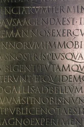 Die Lyon-Tafel (Detail), ca. 48 n. Chr.